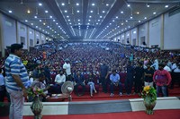 Yuddham Sharanam Team At Eluru and Bhimavaram Colleges